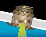 Airmar B164 1Kw Bronze Th - 20D Tilted Element Lowrance - Transducers - Ducer-Thru-Hull