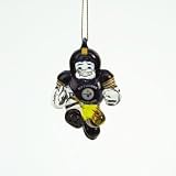 NFL Pittsburgh Steelers Set of 3 Crystal Halfback 3 Ornaments