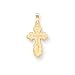 14 Karat Gold Eastern Orthodox Cross Charm