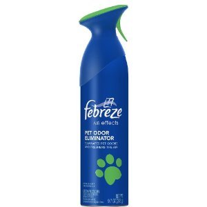 Febreze Air Effects Pet Odor Eliminator Air Freshener 9.7 oz (Pack of 9)