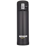【Amazon.co.jp限定】象印 Amazonロゴ入り 水筒 直飲み ステンレスマグ480mlブラック SM-KT48AZ-BA
