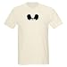 Dual Profile Ash Grey T-Shirt Mystery Light T-Shirt by CafePress