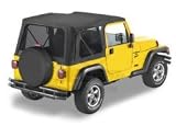 Bestop Replace A Top -51180-15- Color: Black Denim/ No Door Skins / Tinted Windows / Fits: 97-02 Jeep Wrangler TJ