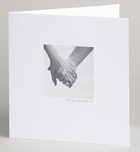 Photo Hands Engagement Card