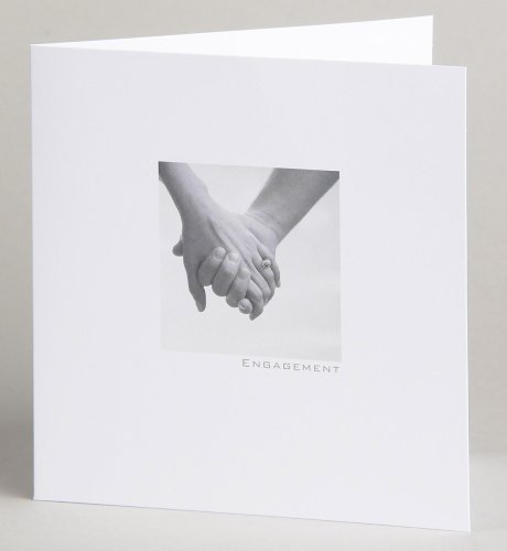 Photo Hands Engagement Card