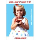Greeting Card - Binge Drinker