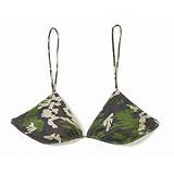 Woodland Camo String Bikini Top (No Returns On Swimwear)