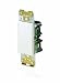 Leviton ATS15-1LW, Acenti 15A Electronic Switch, Single Pole, 3-Way or More Applications, Alabaster