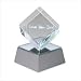 Glass Collectable ''I Love You Dad'' Lighted Cube