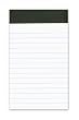 Ampad 20-208 Evidence 3" x 5" Narrow Perforated Writing Pads - White (12 Pads of 50 Sheets Each)