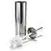 Bathroom Toilet Brush Canister in Stainless Steel by Polder Home Tools