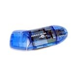 DMS 6-in-1 USB 2.0 High Speed Memory Card Reader Writer for SD SDHC MiniSD MiniSDHC MMC rsMMC
