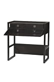 Alden Black Ash Lap Top Desk