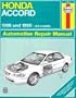 Haynes-Honda Accord 1998-1999