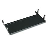 HON 4028P Underdesk Oversized Keyboard Platform/Mouse Tray, 30 x 10, Black