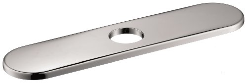 Hansgrohe 14019001 Baseplate Kitchen Fits All, 10 Inch, Chrome