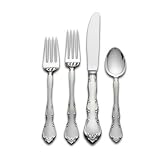 Gorham Strasbourg 4-Piece Sterling Silver Flatware Place Set, Service for 1