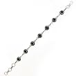 Handmade Jewellery of India Sterling Silver Bracelet 7.5 inches