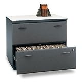 Bush Business Furniture WC84854ASU Slate - White Spectrum Paper Series A...