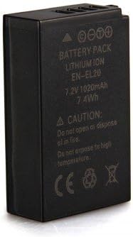 Camera Li-Ion 1020mAh Battery For Nikon EN-EL20 ENEL20 1J1 1J2 J2