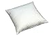 Feder - Kopfkissen "LUNA" / Füllung: ca. 1.000g halbweiße neue Enten- und Gänsefedern, Klasse I, 100% Federn / Größe: 80 x 80 cm / Hülle: 100% Baumwolle / Farbe: weiß
