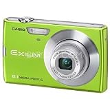 Casio Exilim EX-150GN 8MP 4x Zoom 3-Inch LCD Screen Digital Camera with 28mm Wide Angle Lens CCD-shift Image Optical Stabilizer (Green)