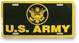 CMプレート『U.S.ARMY』/アルミ製!お部屋や車のインテリアに・・・