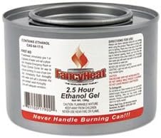 Ethanol Gel Chafing Fuel Can, 2-1/2 Hour Burn, 7 Oz