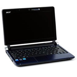 Acer D150 Netbook, 1.60GHz Intel Atom N270, 1GB RAM, 160GB HDD, 10.1â WSVGA, Webcam, Windows XP Home Edition, 6 Cell Battery (Blue)- Refurbished
