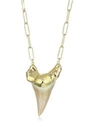 Heather Gardner "Bold Collection" Golden Sunset Shark Tooth Necklace