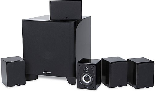 The Electronics World |   Energy RC-Micro 5.1 Surround Speaker System (Black) :  system black rcmicro surround