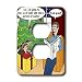 Rich Diesslins Funny General Cartoons - A Young Boys Efforts to See Santa on Christma...
