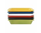 Review Emile Henry  / Emile Henry, Ceramic Rectangular Dish, Recton 1/4, White, 26x16x6.5 cm