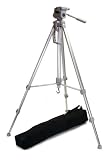 ALZO 66″ Camera Tripod 3-way Pan Head – 66″ high with 2 bubble levels – comprarable to Bogen Manfrotto 190XB – by alzodigital.com