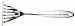 Master Class Deluxe Stainless Steel Heavy Duty Long Handled Masher KCMCM