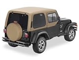 Bestop 41508-04 Tan 1 Piece Hardtop With Doors for 1997-06 Jeep Wrangler
