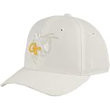 Zephyr Georgia Tech Yellow Jackets White Vortex Fitted Hat