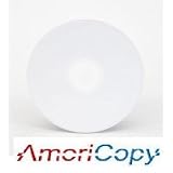 Americopy 50 pcs DVD+R 8X DL Double Layer Recordable 8.5GB Blank DIsc White Inkjet Hub Printable A Grade