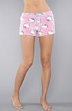 Hello Kitty Intimates The Fluffy Cutie Burnout Short in Pink,Sleepwear for Women