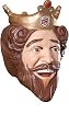 Halloween Deluxe Burger King Mask