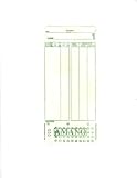 2000 Amano Microder Mjr7000 Computerized Time Clock Cards 000-099 Timecards