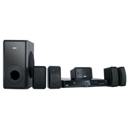 RCA RTB1100 1000W Home Theater System with Blu-Ray Player
