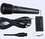 Matrix Pro Wireless Black Handheld Karaoke Microphone