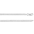 Sterling Silver Curb Chain 3mm & 20 Inches