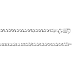 Sterling Silver Curb Chain 3mm & 20 Inches