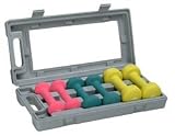 Powerhouse 6Kg Vinyl Dumbell Set and Case