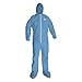 Kleenguard A65 Hood & Boot Flame-Resistant Coveralls, Blue, 4x-Large, 21/Carton