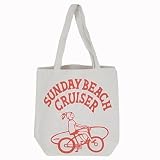 SUNDAY BEACH CRUISER Beach Cruising トートバッグ(Pink)