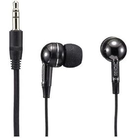 Denon AHC351K High-Quality Inner-Ear Headphones (Black) by Denon