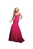 Tony Bowls Le Gala Pink Mermaid Evening Gown